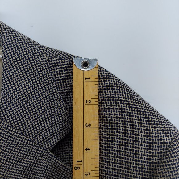 Valentino boutique Vintage brown lined  Blazer size 32 - Picture 6 of 16